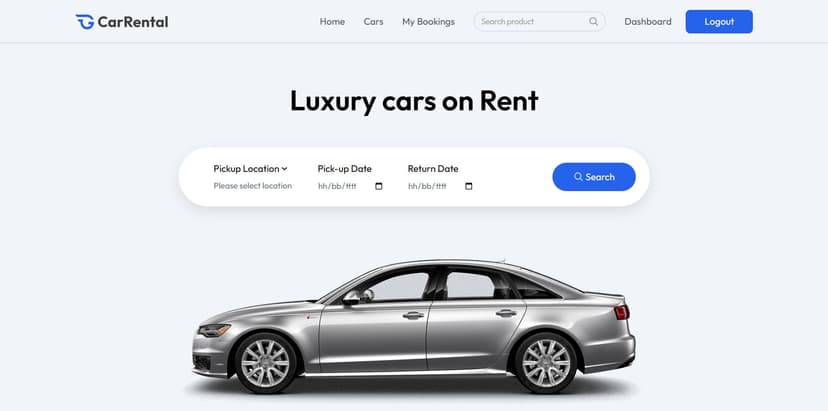 Website Car Rental